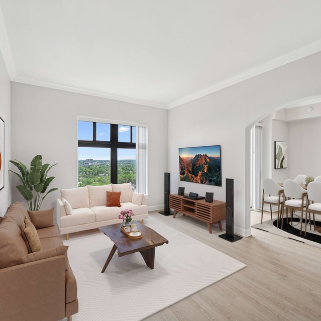 4550 Cherry Creek – Renovated Apartments – Living Room